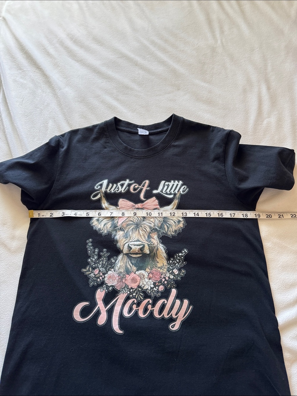 Just a Little Moody tee shirt - Picture 5 of 6